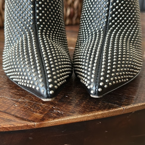 Giuseppe Zanotti Black Studded Booties - Picture 8 of 14